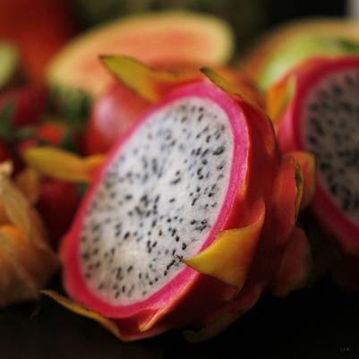 quadro para cozinha, pitaya, fruta